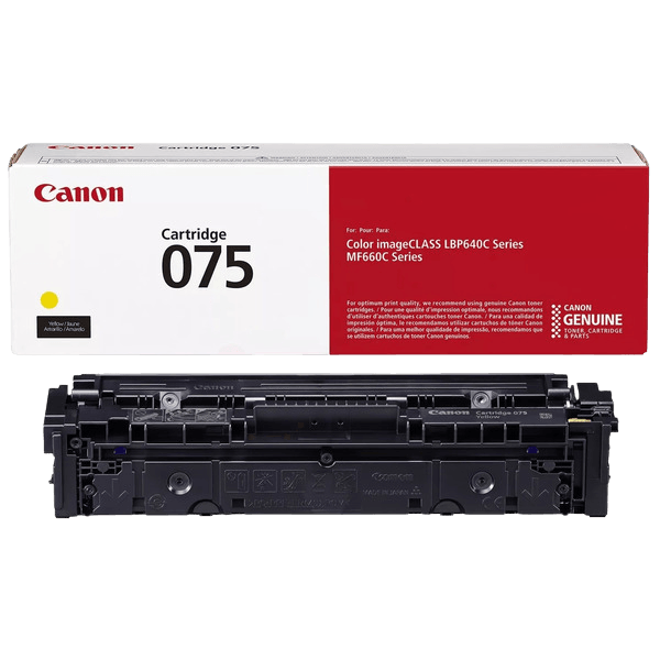 Canon Original CRG 075Y 6362C002 gul toner | Innhold: 1300 sider