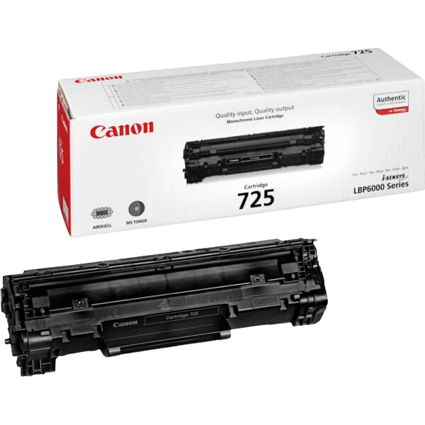 Canon Original CRG 725 3484B002 svart toner | Innhold: 1600 sider