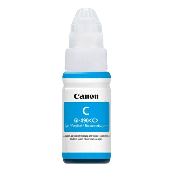 Canon Original GI-490C 0664C001 cyan Blekk refill | Innhold: 70 ml.