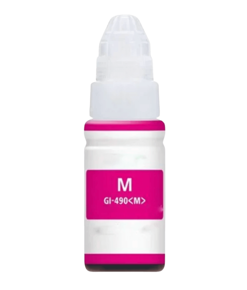 PixoJet Canon GI-490M 0665C001 magenta Blekk refill | Innhold: 100 ml.