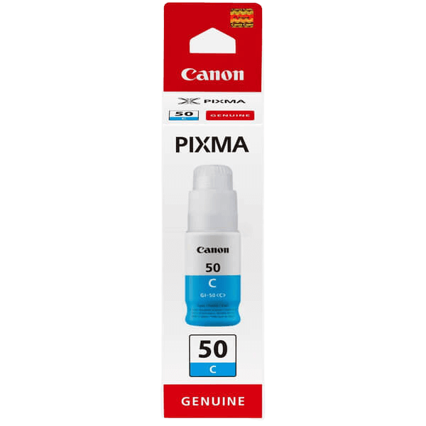 Canon Original GI-50 C 3403C001 cyan Blekk refill | Innhold: 70 ml.