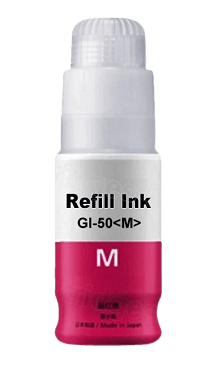 PixoJet Canon GI-50 M 3404C001 magenta Blekk refill | Innhold: 70 ml.