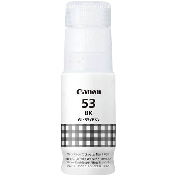 Canon Original GI-53BK 4699C001 svart Blekk refill | Innhold: 60 ml.
