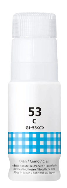 PixoJet Canon GI-53C 4673C001 cyan Blekk refill | Innhold: 60 ml.