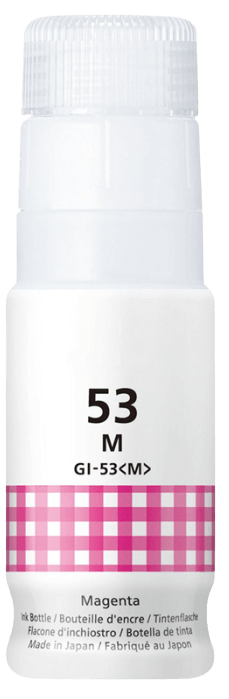 PixoJet Canon GI-53M 4681C001 magenta Blekk refill | Innhold: 60 ml.