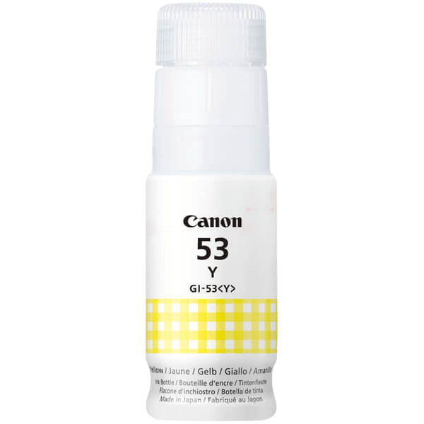 Canon Original GI-53Y 4690C001 gul Blekk refill | Innhold: 60 ml.