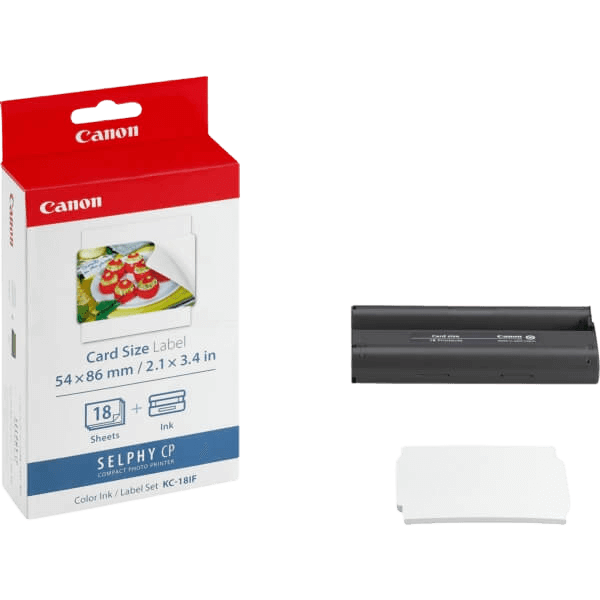 Canon Original KC-18IF 7741A001 5 x 9 cm 3 farger i én rabattpakke | Innhold: 18 sider