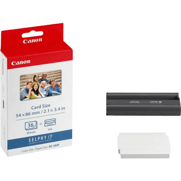 Canon Original KC-36IP 7739A001 5 x 9 cm 3 farger i én rabattpakke | Innhold: 36 sider