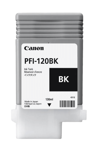 Canon Original PFI-120BK 2885C001 svart blekkpatron | Innhold: 130 ml.