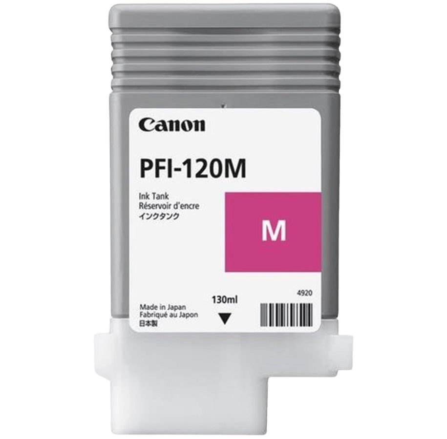 Canon Original PFI-120M 2887C001 magenta blekkpatron | Innhold: 130 ml.