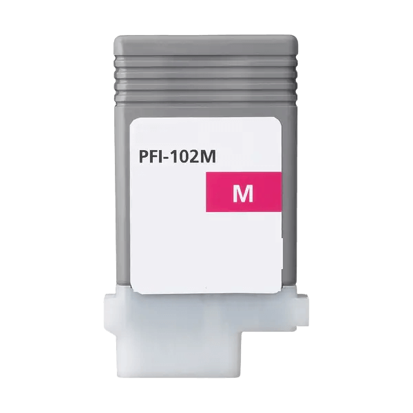 PixoJet Canon PFI102M 0897B001 magenta blekkpatron | Innhold: 130 ml.