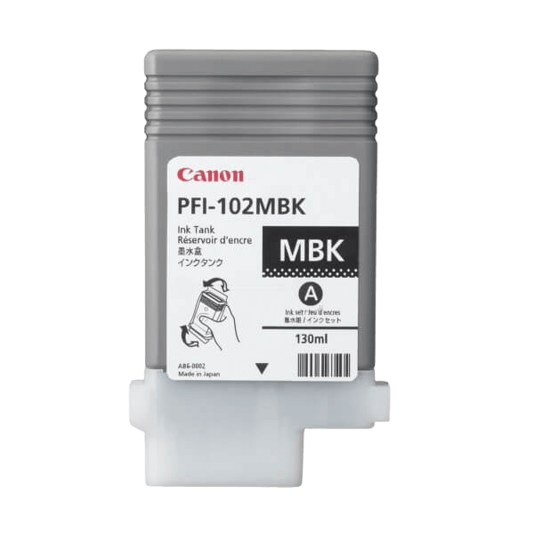 Canon Original PFI102MBK 0894B001 matt svart blekkpatron | Innhold: 130 ml.
