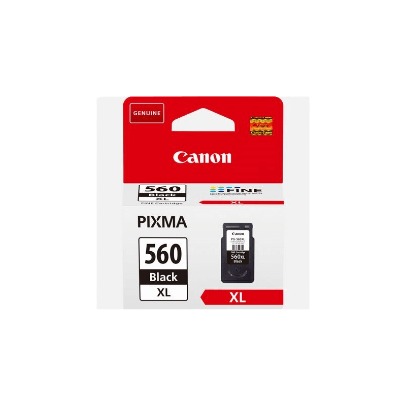 Canon Original PG-560XL + CL-561XL + Papir 3712C008 CMYK rabattpakke | Innhold: 14,3 + 12,2 ml.
