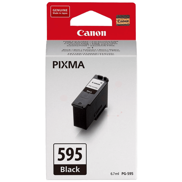 Canon Original PG-595 7171C001 svart blekkpatron | Innhold: 6,7 ml.