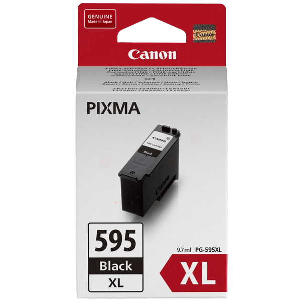 Canon Original PG-595XL 7170C001 svart blekkpatron | Innhold: 9,7 ml.