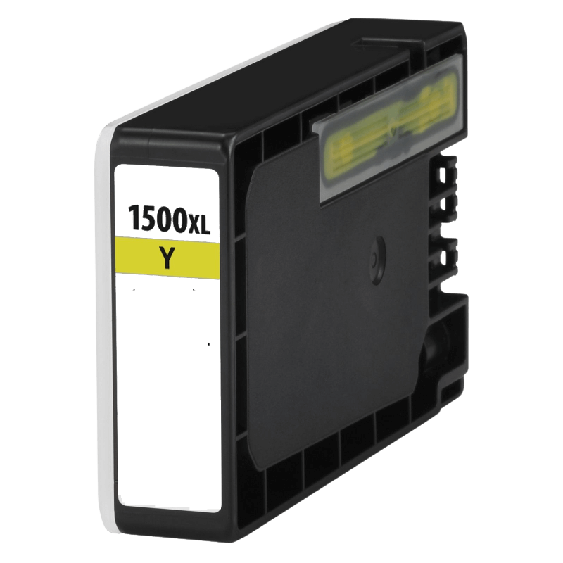PixoJet Canon PGI-1500XL 9195B001 gul blekkpatron | Innhold: 12 ml.