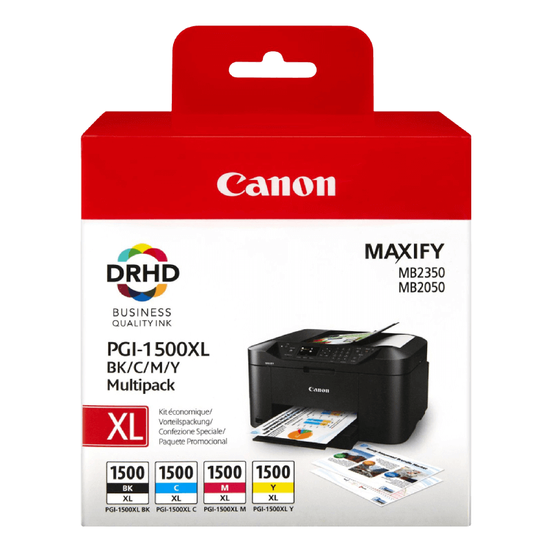 Canon Original PGI-1500XL 9182B004 CMYK rabattpakke