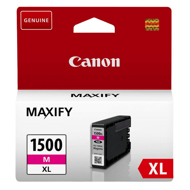 Canon Original PGI-1500XL 9194B001 magenta blekkpatron | Innhold: 12 ml.