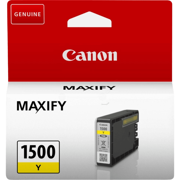 Canon Original PGI-1500Y 9231B001 gul blekkpatron | Innhold: 300 sider