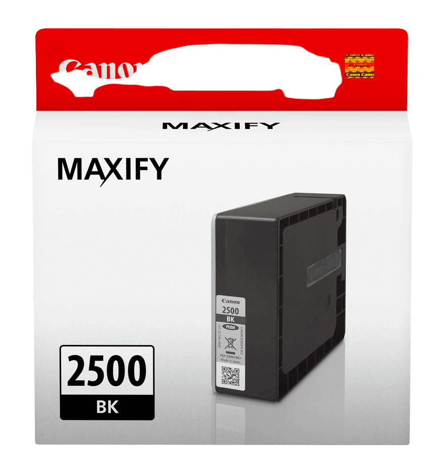 Canon Original PGI-2500BK 9290B001 svart blekkpatron | Innhold: 29,1 ml.