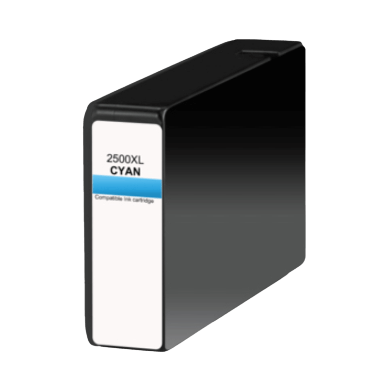 PixoJet Canon PGI-2500C 9265B001 XL cyan blekkpatron | Innhold: 20 ml.