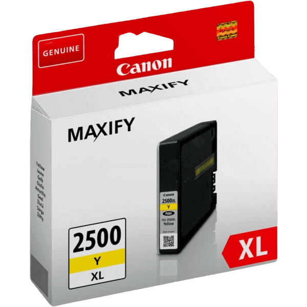 Canon Original PGI-2500YXL 9267B001 gul blekkpatron | Innhold: 19.3 ml.