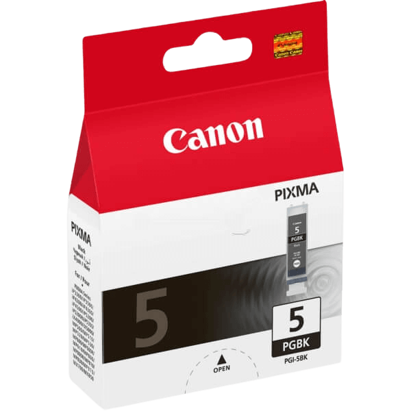 Canon Original PGI-5 0628B001 pigmentsvart blekkpatron | Innhold: 26 ml.