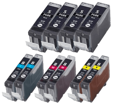PixoJet Canon PGI 5 verdipakke - 10 stk.