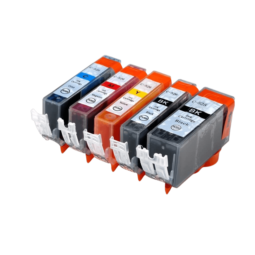 PixoJet Canon PGI-525PG verdipakke - 5 stk.