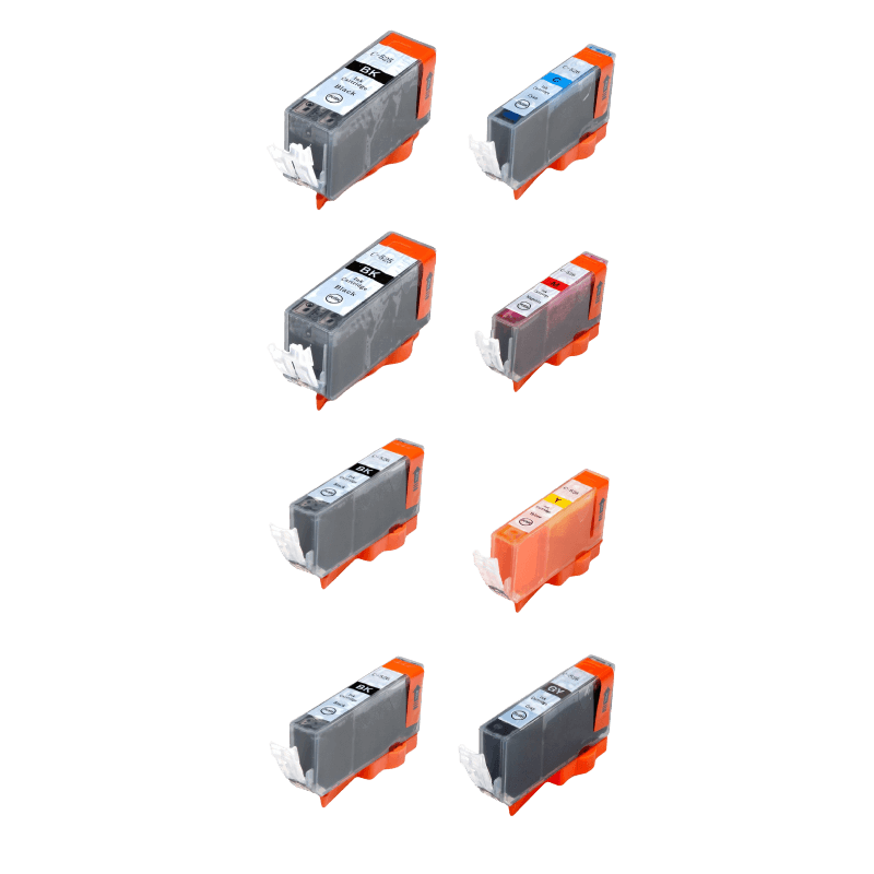 PixoJet Canon PGI-525PG verdipakke - 8 stk.