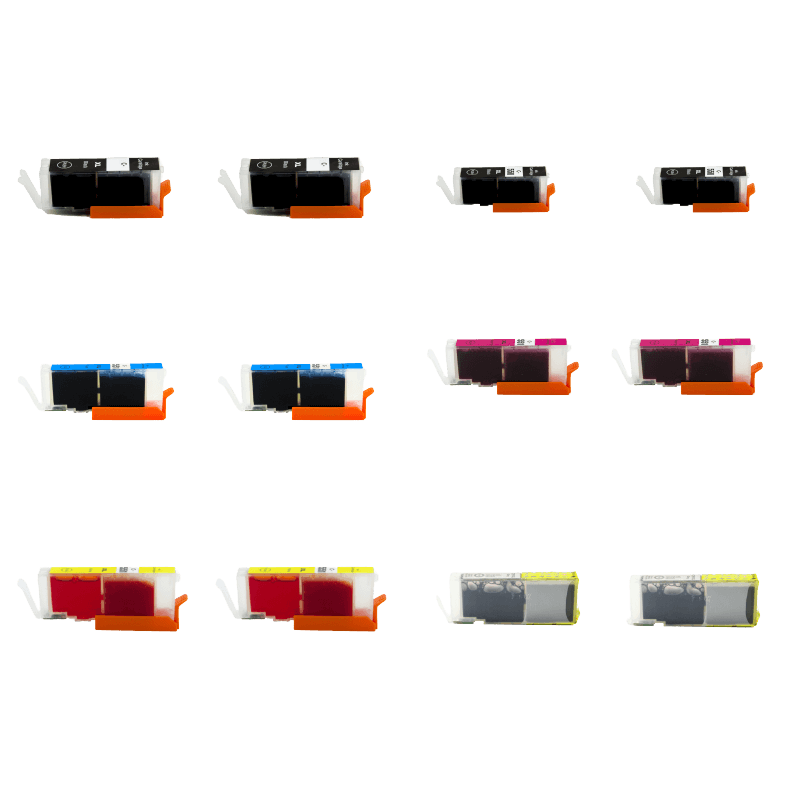 PixoJet Canon PGI-550XL verdipakke - 12 stk.