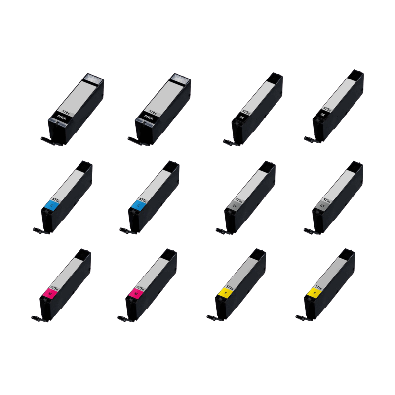 PixoJet Canon PGI-570 PG XL verdipakke - 12 stk.