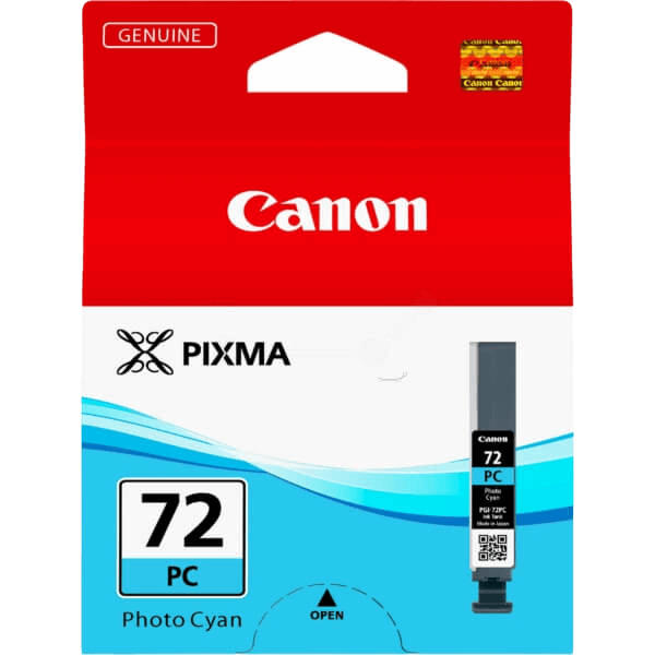Canon Original PGI-72PC 6407B001 foto cyan blekkpatron | Innhold: 14 ml.