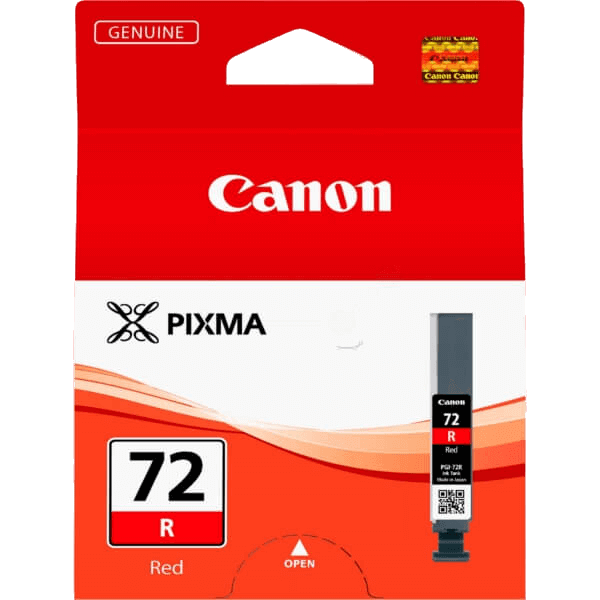 Canon Original PGI-72R 6410B001 rød blekkpatron | Innhold: 14 ml.