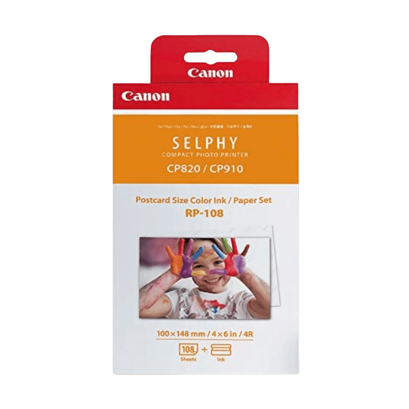 Canon Original RP-108 8568B001 100 x148mm 3 farger i én rabattpakke | Innhold: 108 sider