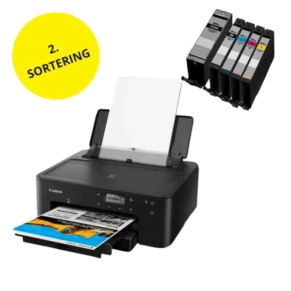 Canon PIXMA TS705a printer + 580xl & 581xl blæk
