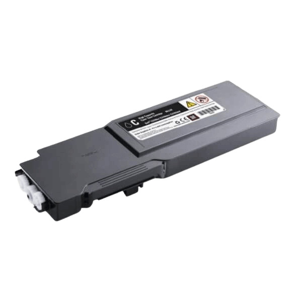 PixoJet Dell 593-11122 1M4KP XXL cyan toner | Innhold: 9000 sider