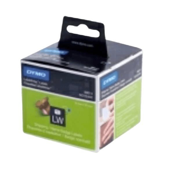 Dymo Original 99014 S0722430 101 x 54 mm, 220 stk. Svart tekst / hvit teip adresseetikett