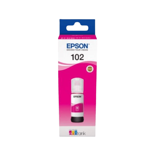 Epson Original 102 C13T03R340 magenta Blekk refill | Innhold: 70 ml.