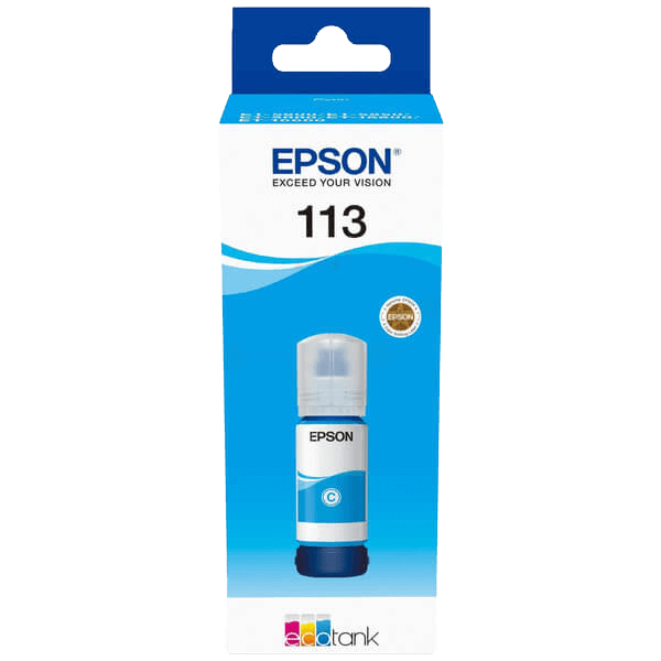 Epson Original 113 C13T06B240 cyan Blekk refill | Innhold: 70 ml.
