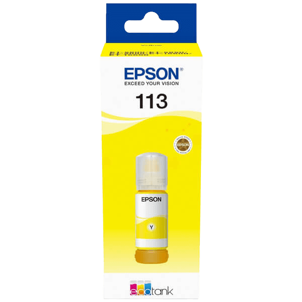 Epson Original 113 C13T06B440 gul Blekk refill | Innhold: 70 ml.
