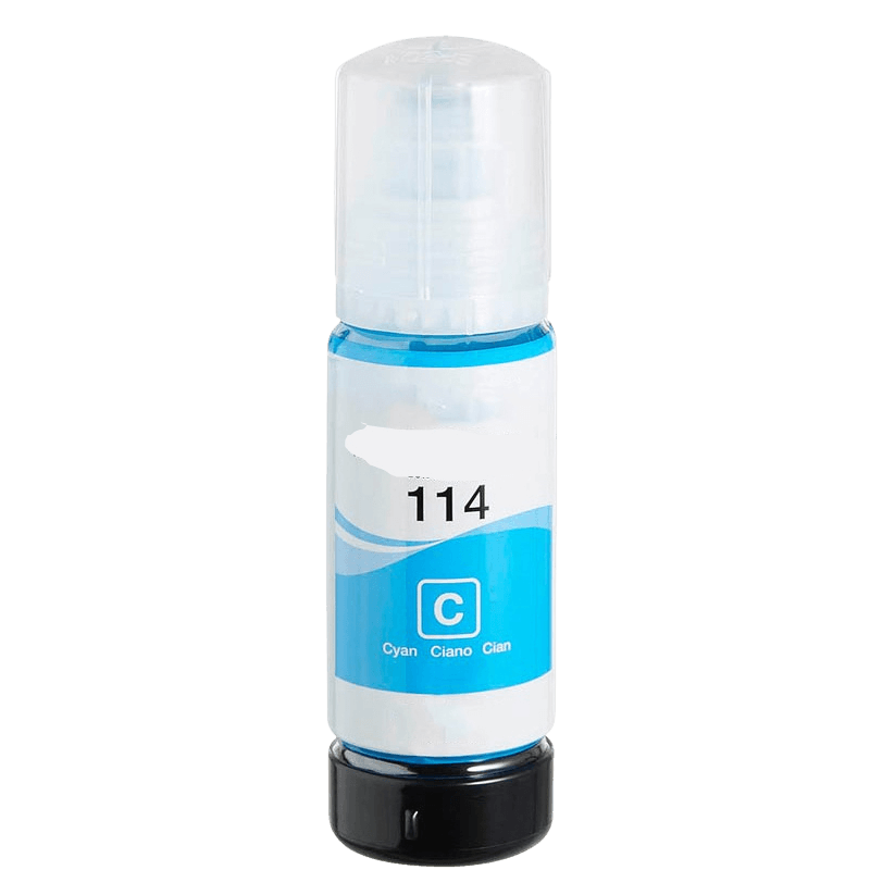 PixoJet Epson 114 C13T07B240 cyan Blekk refill | Innhold: 70 ml.