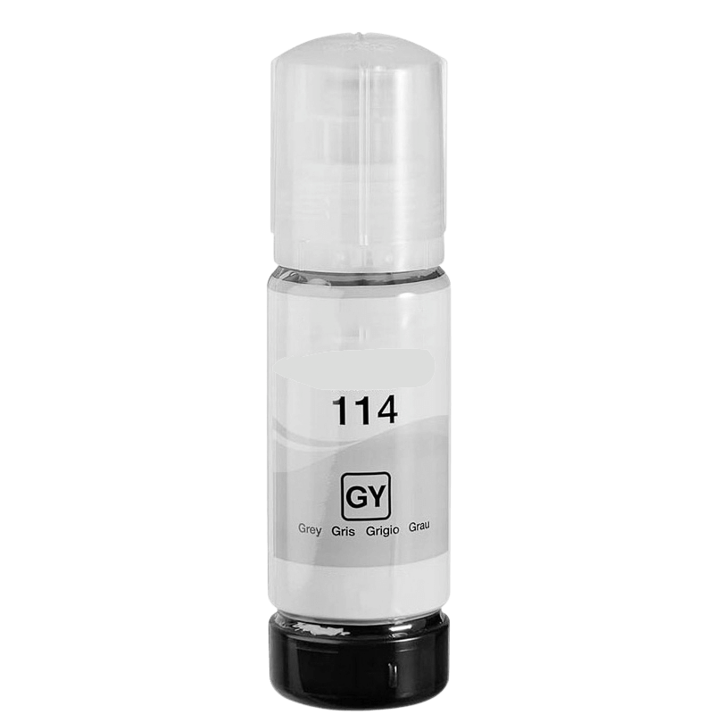 PixoJet Epson 114 C13T07B540 grå Blekk refill | Innhold: 70 ml.