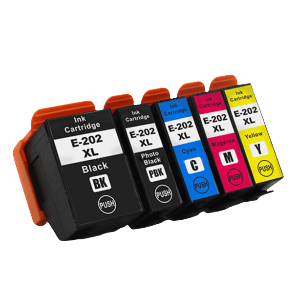 PixoJet Epson 202 XL verdipakke - 5 stk.