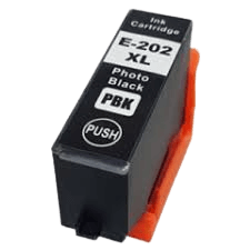 PixoJet Epson 202 C13T02H14010 XL fotosvart blekkpatron | Innhold: 12 ml.