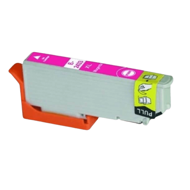 PixoJet Epson 24 C13T24334010 XL magenta blekkpatron | Innhold: 11 ml.