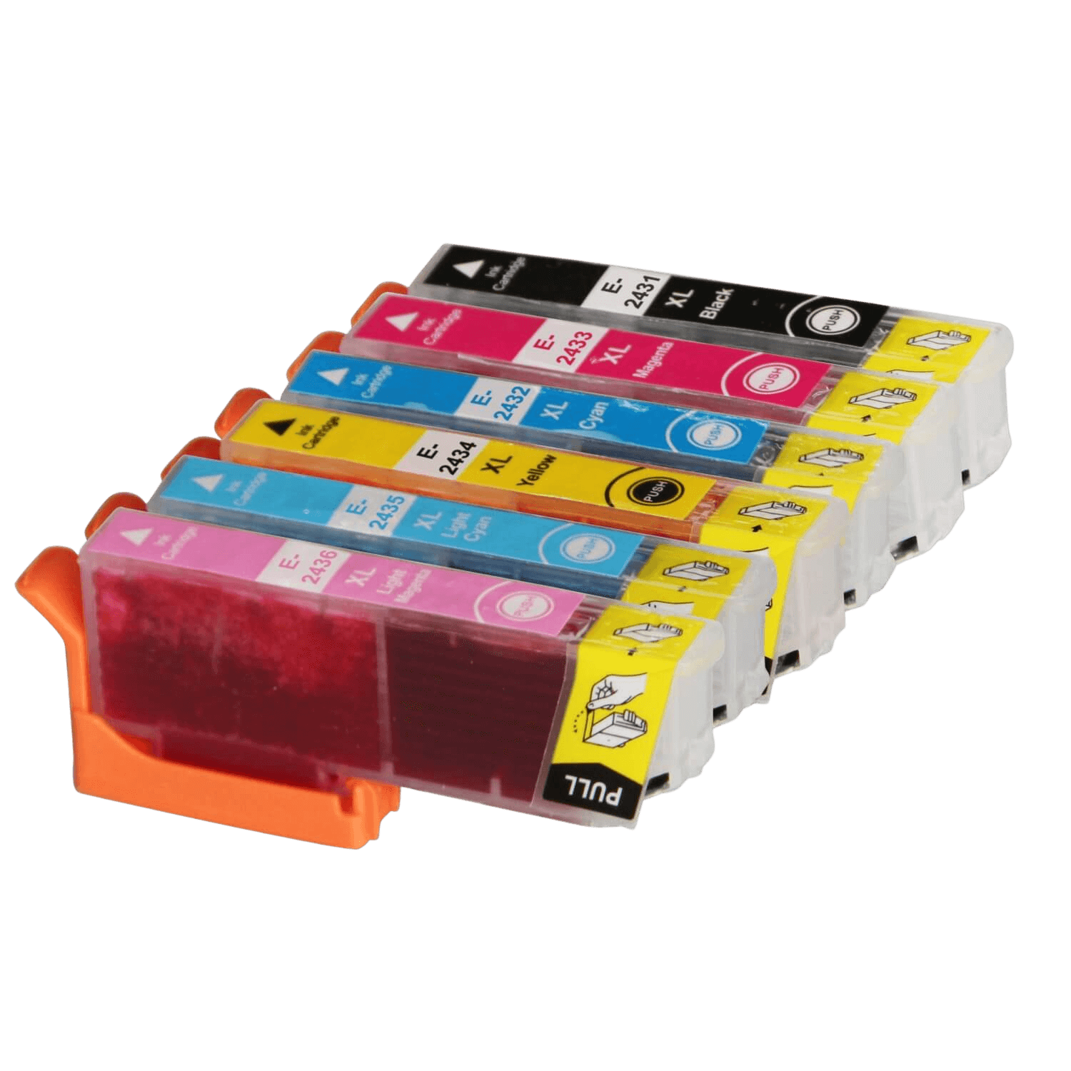 PixoJet Epson 24 XL verdipakke - 6 stk.