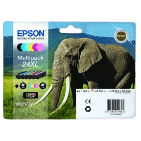 Epson Original 24 C13T24384011 XL CMYK rabattpakke
