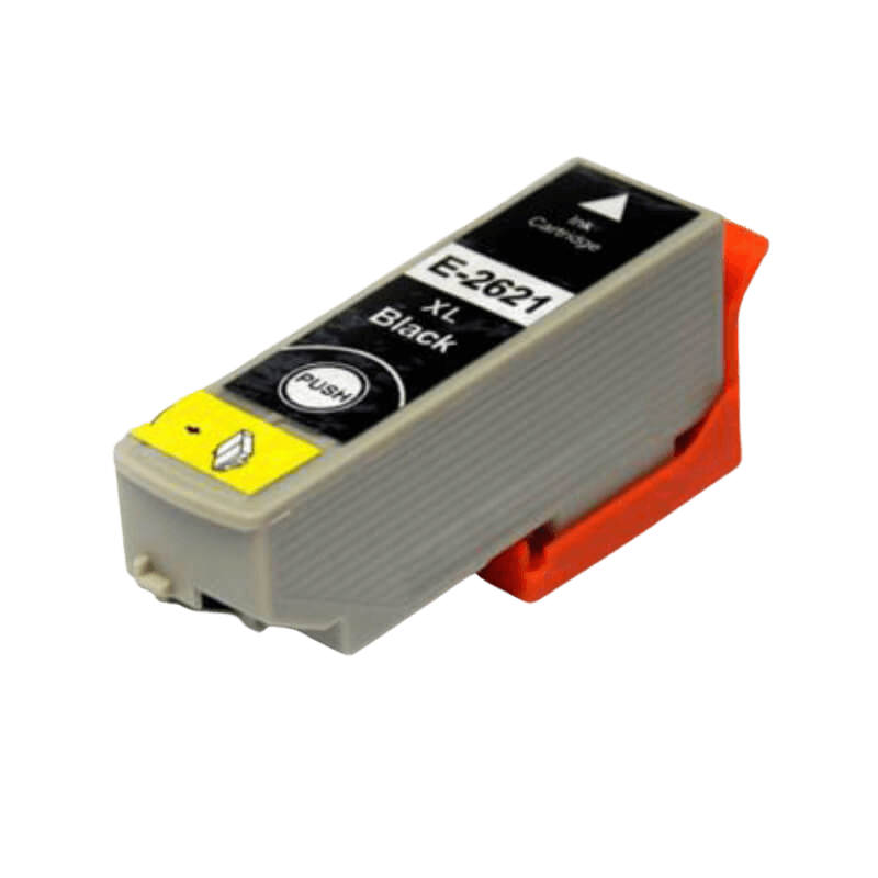 PixoJet Epson 26 C13T26214010 XL svart blekkpatron | Innhold: 25 ml.
