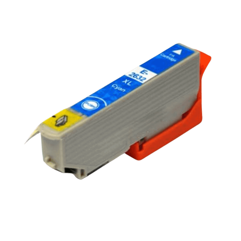 PixoJet Epson 26 C13T26324010 XL cyan blekkpatron | Innhold: 15 ml.